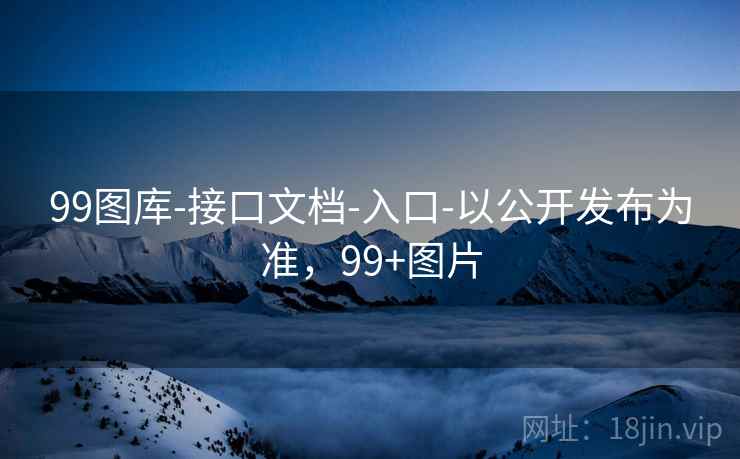 99图库-接口文档-入口-以公开发布为准，99+图片